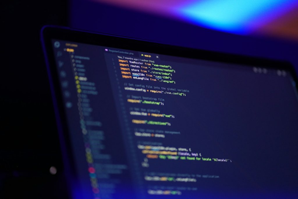 Black computer monitor, representing AI translation of WordPress categories and tags